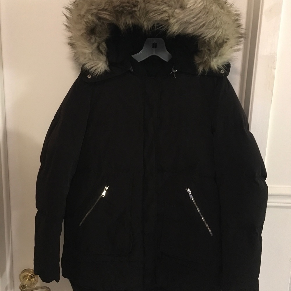 Zara down winter jacket